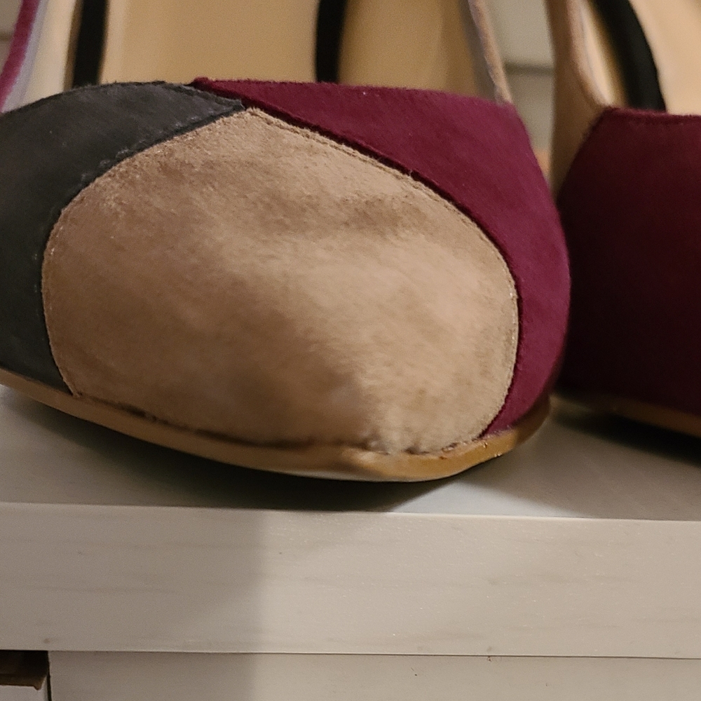 Patchwork Suede Pump-9 - Picture 13 of 13